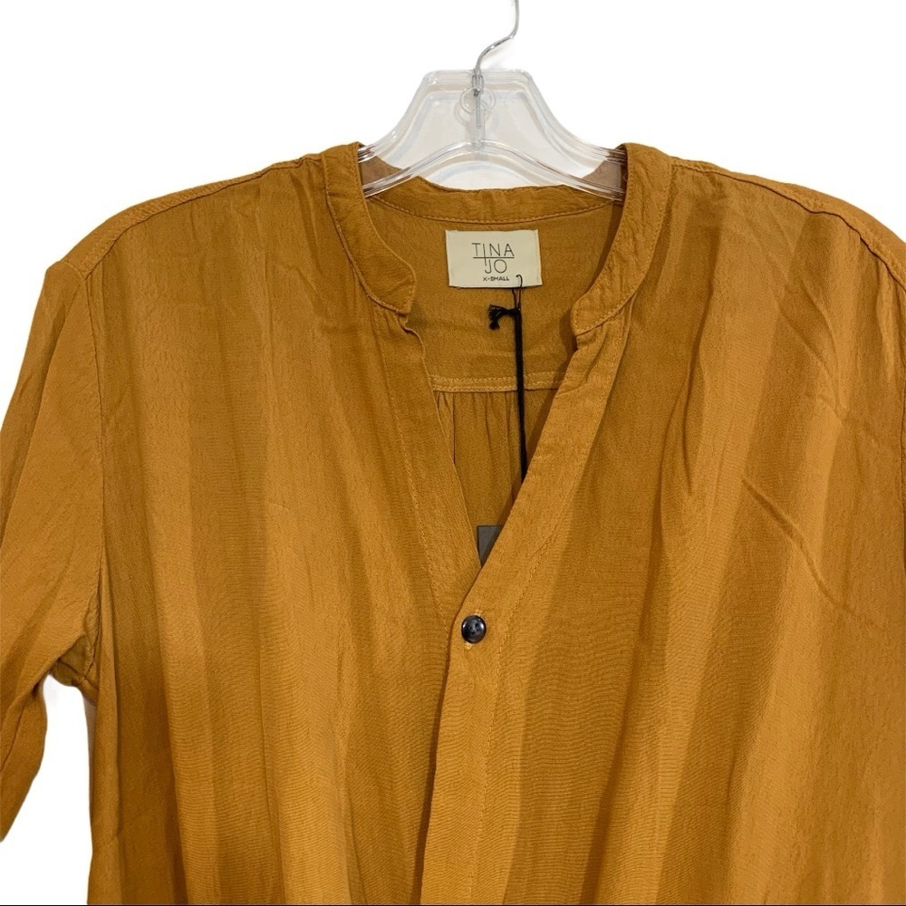 Anthropologie Tina + Jo Dress Orange XS - Picture 4 of 10